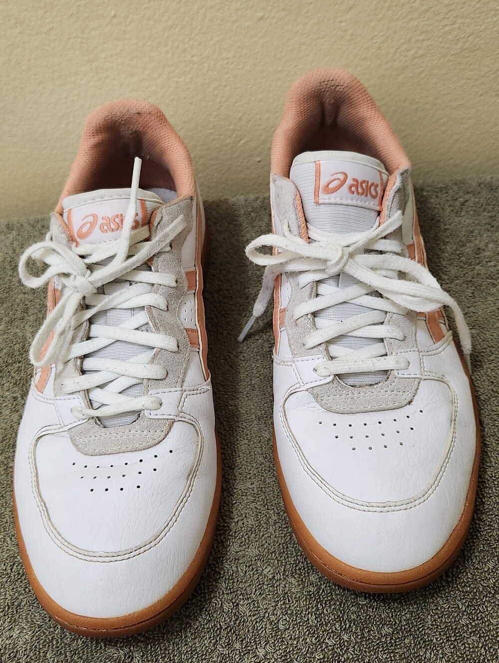 Asics Lifestyle Skyhand OG White Sepia Women Size 7,5